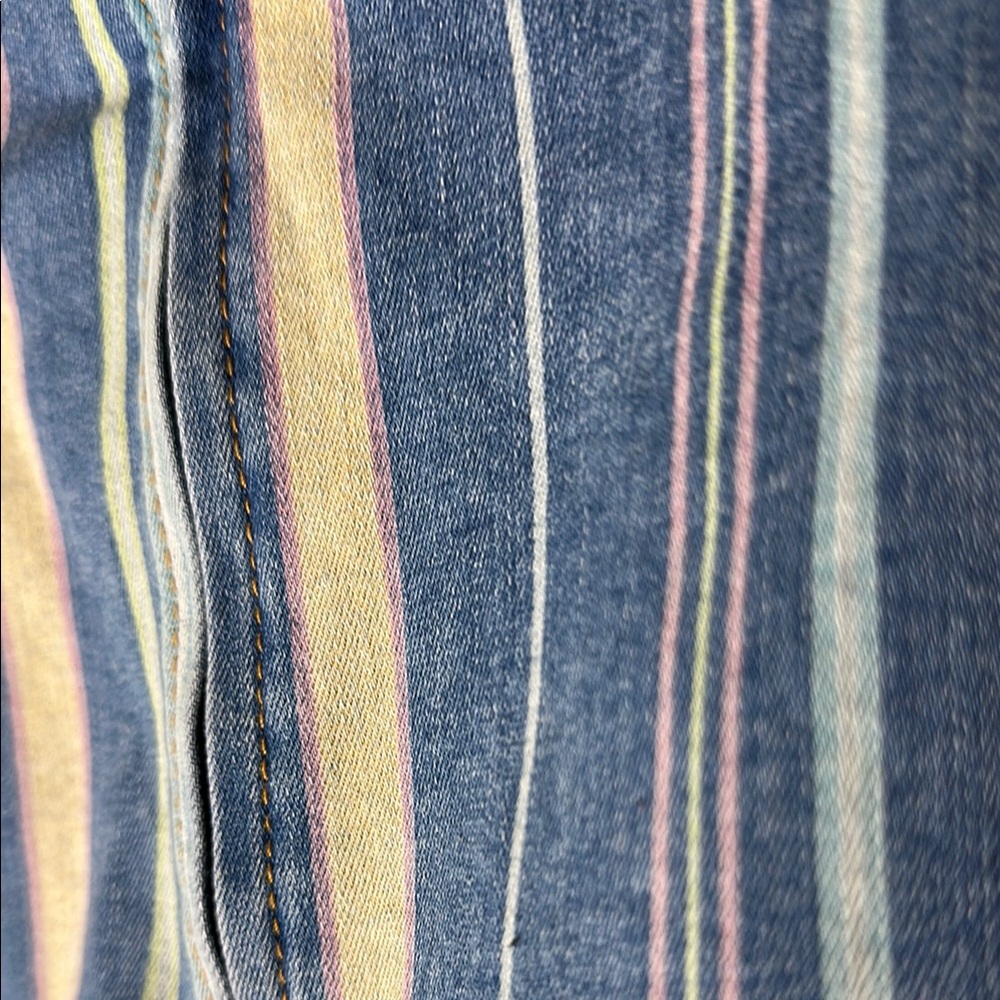 Wild Fable Multicolor Striped Pencil Skirt - Picture 4 of 4
